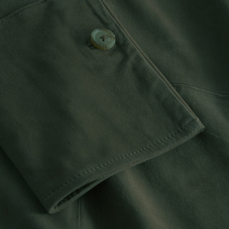 Depeche leather wear Ruskinds skjorte i blød og lækker kvalitet Shirts 102 Bottle Green