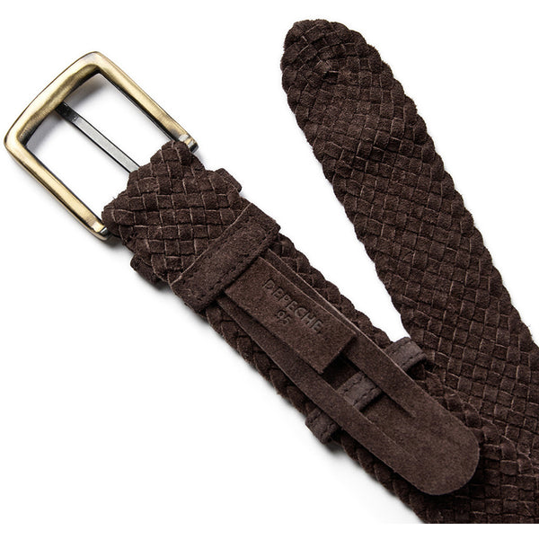 DEPECHE Ruskindsbælte Belts 008 Chocolate
