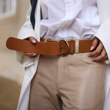 DEPECHE Ruskindsbælte Belts 014 Cognac