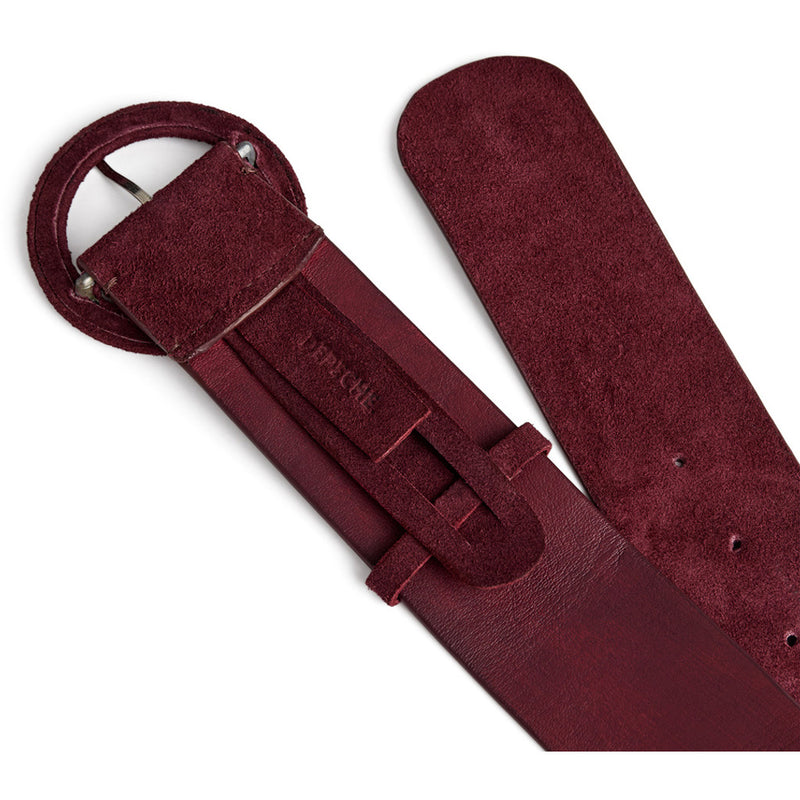 DEPECHE Ruskindsbælte Belts 305 Ox Blood