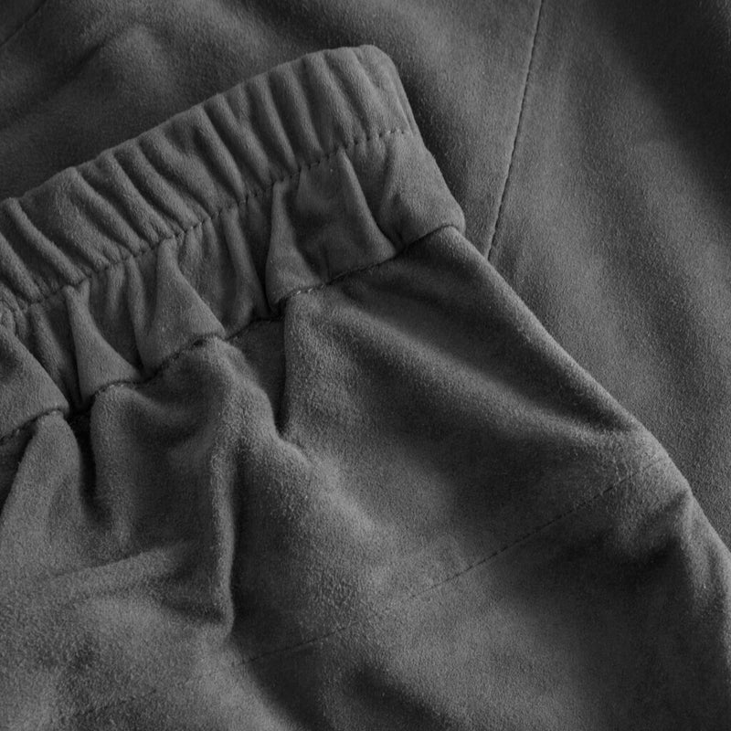 Depeche leather wear Ruskindsbukser i blød og dejlig kvalitet Pants 158 Thunder grey