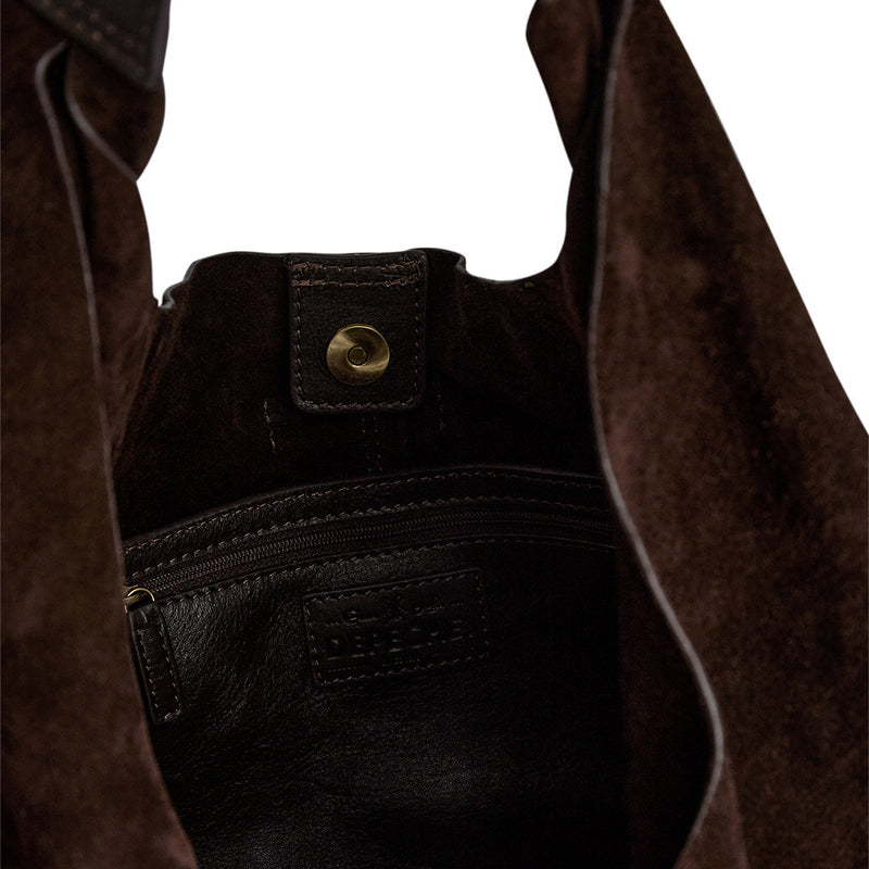 DEPECHE Ruskindsshopper Shopper 008 Chocolate