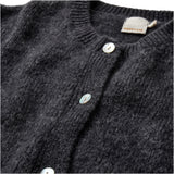 Depeche Clothing SarahDe Alpaca Cardigan Knitwear 254 Grey Melange