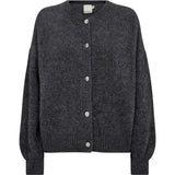 Depeche Clothing SarahDe Alpaca Cardigan Knitwear 254 Grey Melange