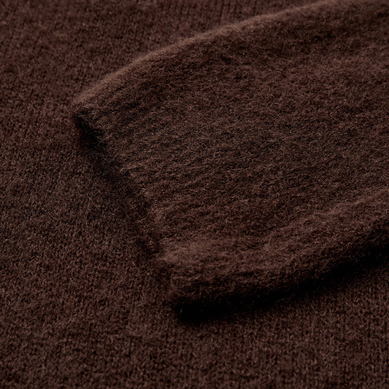 Depeche Clothing Sarah alpacha strik Knitwear 015 Brown