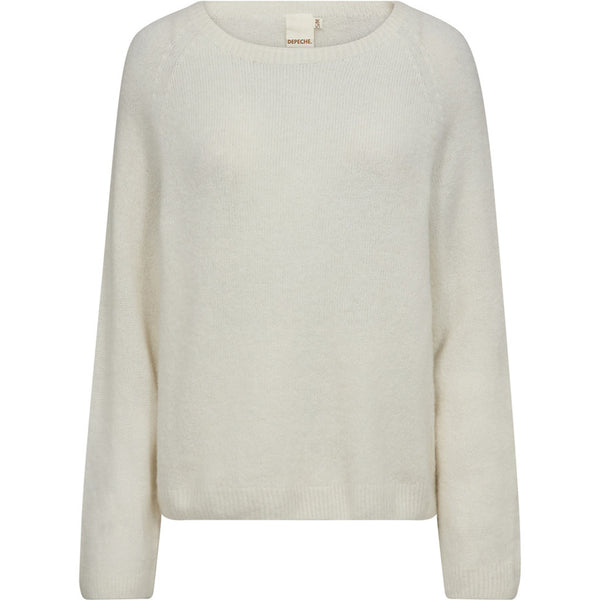 Depeche Clothing Sarah alpacha strik Knitwear 230 Off White
