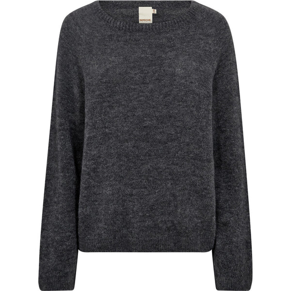 Depeche Clothing Sarah alpacha strik Knitwear 254 Grey Melange
