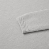 Depeche Clothing Sarah alpacha strik Knitwear 332 Light Grey Melange