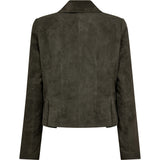 Depeche leather wear Savanna ruskindsblazer Blazer 335 Dark Khaki