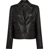 Depeche leather wear Savanna skindblazer Blazer 099 Black