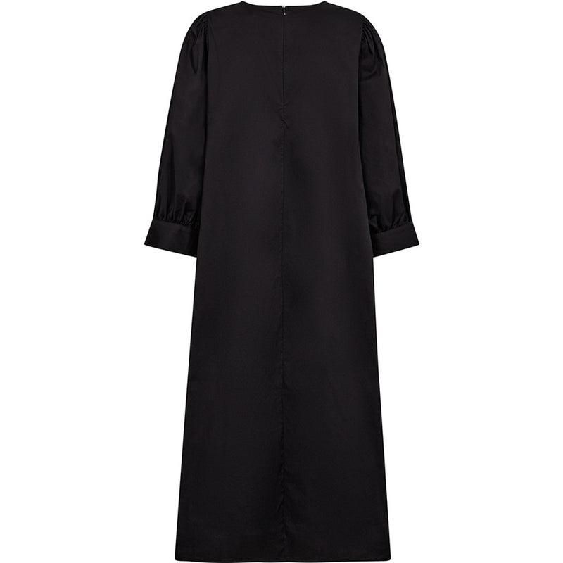 Depeche Clothing Sharon kjole med pufærmer Dresses 099 Black (Nero)