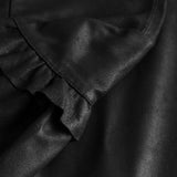 Depeche leather wear Shirt Tops 099 Black (Nero)