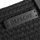 DEPECHE Shopper i lækker cotton rope kvalitet Shopper 239 Black/Nature