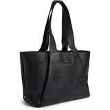 DEPECHE Shopper med leopard foer Shopper 099 Black (Nero)