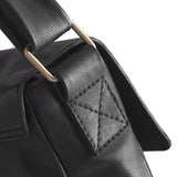 DEPECHE Skuldertaske / håndtaske med guldfarvet spænde Shoulderbag / Handbag 099 Black (Nero)