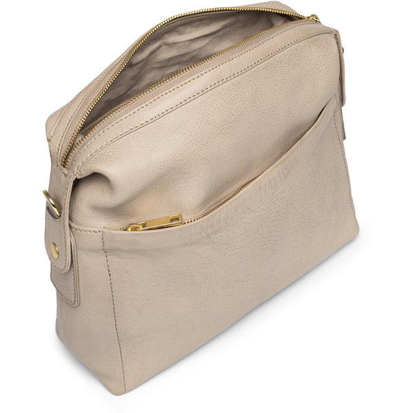 DEPECHE Skuldertaske i høj læderkvalitet Shoulderbag / Handbag 228 Soft Sand
