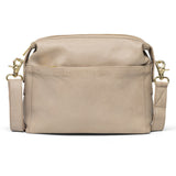 DEPECHE Skuldertaske i høj læderkvalitet Shoulderbag / Handbag 228 Soft Sand