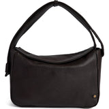 DEPECHE Skuldertaske med leopard foer Shoulderbag / Handbag 161 Dark brown