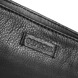 DEPECHE Small bag/ Clutch i skind dekoreret med metalkæde Small bag / Clutch 099 Black (Nero)