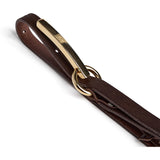 DEPECHE Smalt Bælte Belt 161 Dark brown