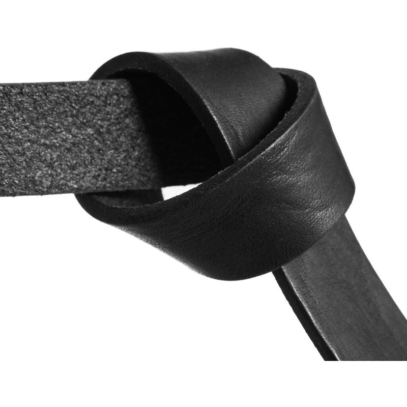 DEPECHE Smalt skindbælte med dekorativt og smukt spænde Belts 099 Black (Nero)