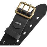 DEPECHE Smalt talje bælte i blød skindkvalitet Belts 099 Black (Nero)