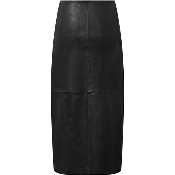 Depeche leather wear Smuk Erin nederdel Skirts 099 Black (Nero)