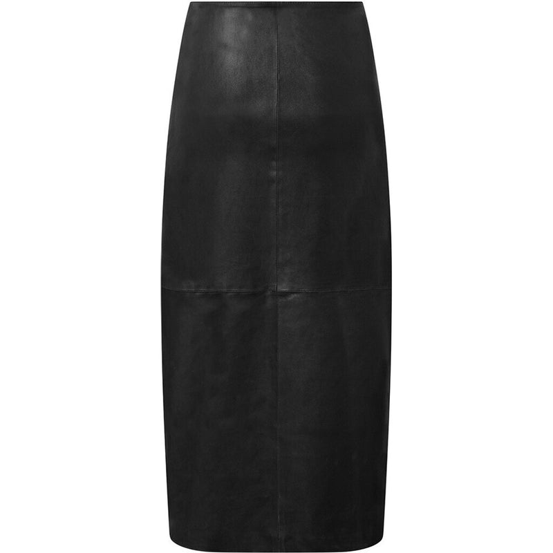 Depeche leather wear Smuk Erin nederdel Skirts 099 Black (Nero)