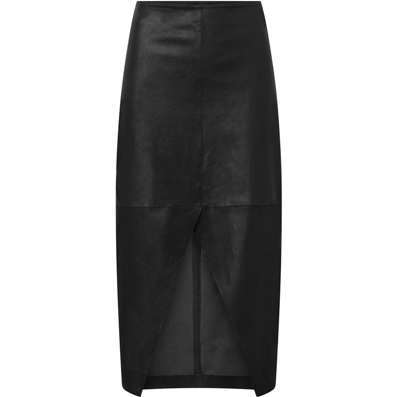 Depeche leather wear Smuk Erin nederdel Skirts 099 Black (Nero)