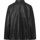 Depeche leather wear Smuk LS Kerry skindskjorte Shirts 099 Black (Nero)