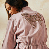 Depeche Clothing Smuk Louisa jakke Jackets 045 Dusty Rose