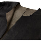 Depeche leather wear Smuk Zita 2 i 1 skindjakke Jacket 331 Khaki/ Black Combi