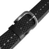 DEPECHE Smuk bælte med nitter Belts 099 Black (Nero)