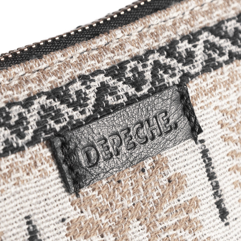 DEPECHE Smuk clutch Clutch 275 Sand printed