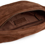 DEPECHE Smuk ruskindsbumbag Bumbag 014 Cognac