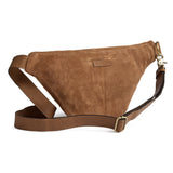 DEPECHE Smuk ruskindsbumbag Bumbag 196 Dark tan