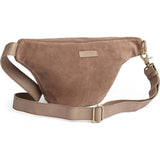DEPECHE Smuk ruskindsbumbag Bumbag 224 Taupe