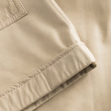 Depeche leather wear Smukke lædershorts med elastik og frontlommer Shorts 202 Vanilla
