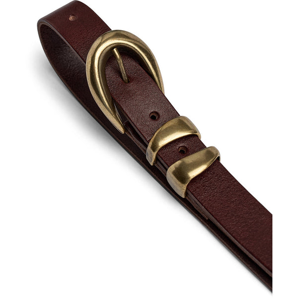 DEPECHE Smukt bælte Belts 161 Dark brown