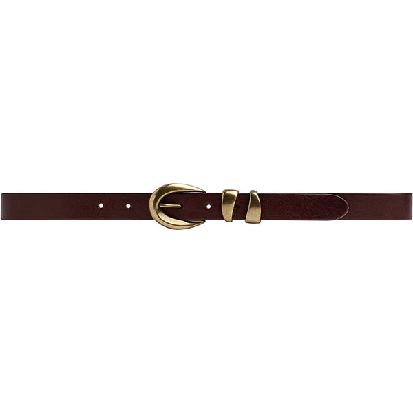 DEPECHE Smukt bælte Belts 161 Dark brown
