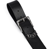 DEPECHE Smukt bælte Belts 300 Black/Amr silver