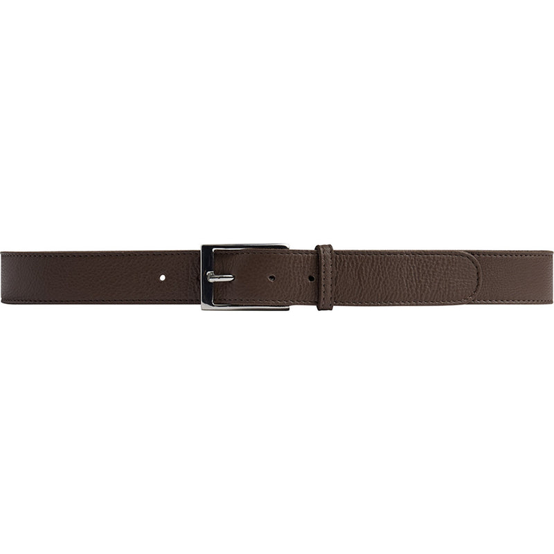 DEPECHE Smukt læderbælte Belts 250 Dark Taupe