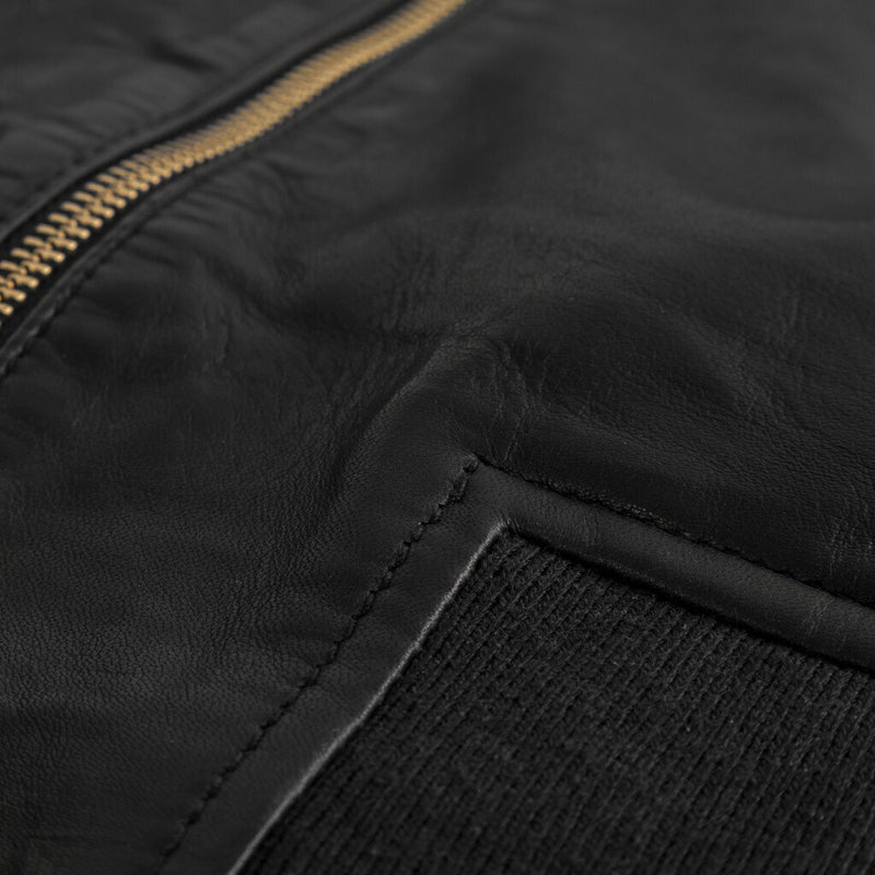 Depeche leather wear Sporty og cool skindjakke i slidstærk og blød kvalitet Jackets 099 Black (Nero)