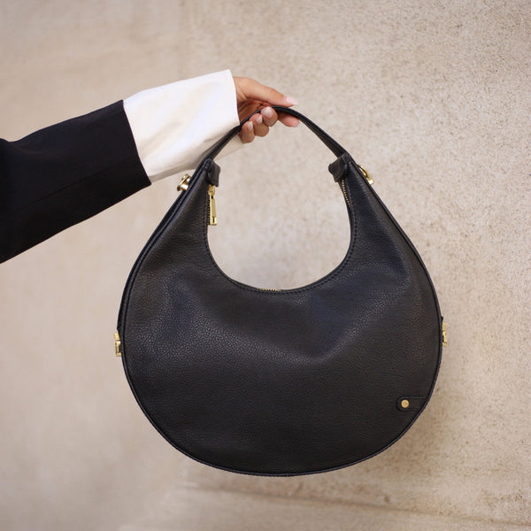 DEPECHE Stilfuld håndtaske Cross over 099 Black (Nero)