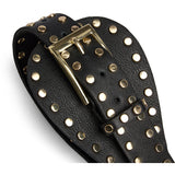 DEPECHE Studded waist belt Belts 190 Black/Gold
