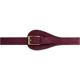 DEPECHE Taljebælte i ruskind Belt 321 Plum