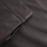 Depeche leather wear Tidløs Dacy skindnederdel Skirts 008 Chocolate