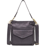 DEPECHE Tidløs Skuldertaske Shoulderbag / Handbag 024 Antracit