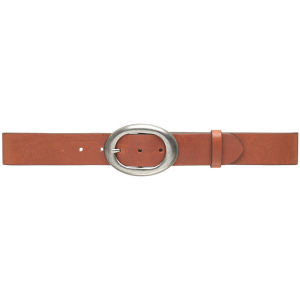 DEPECHE Tidløs bælte Belts 040 Dark cognac