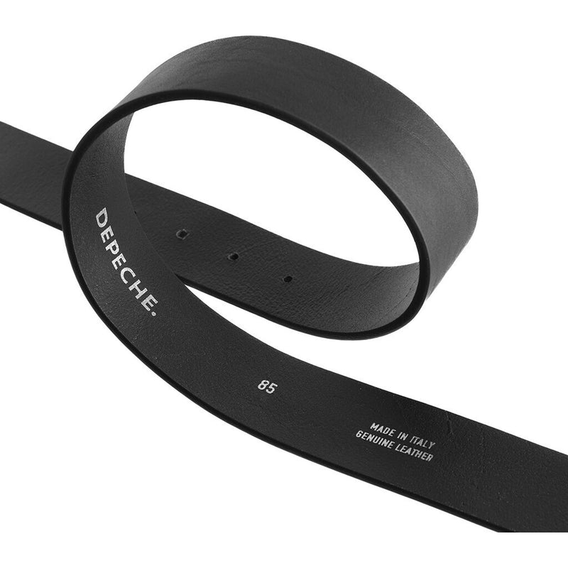 DEPECHE Tidløs bælte Belts 099 Black (Nero)